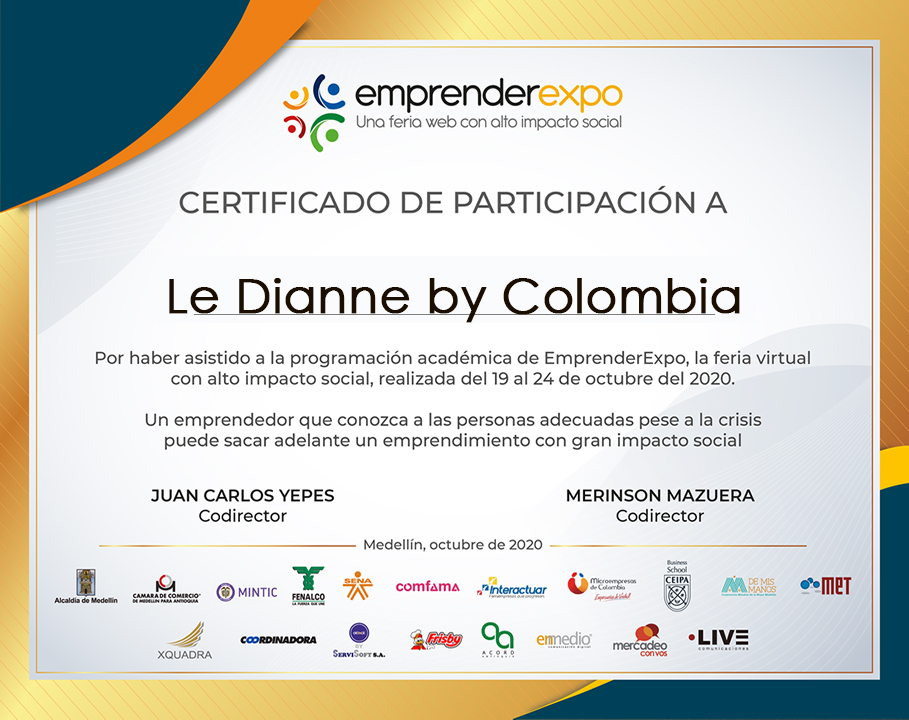 DIPLOMA EMPRENDEREXPO 2021