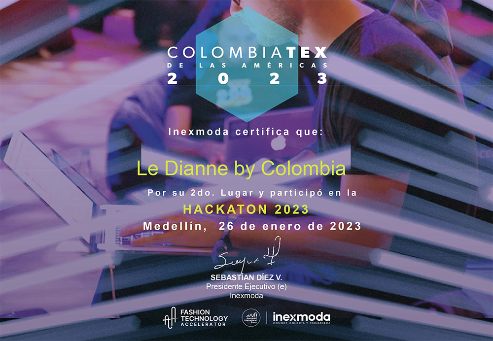 certificado hackaton 23